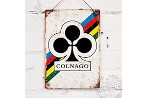 SIGNCHAT Colnago Bike Cycling Vintage Tin Sign Metal Decor Metal Sign Wall Metal Tin Sign 8X12 inches