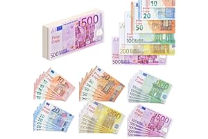 ROHQIPMK 150 Blätter Kaufmannsladen Spielen Deko Einkaufsladen Zubehör für Party, Filmrequisiten, 10/20/50/100/200/500