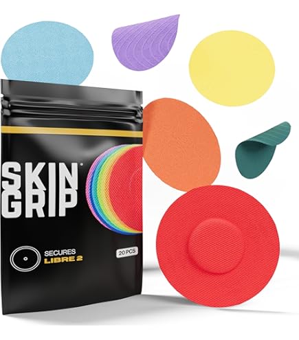 Lexcam Adhesive Patches Pre-Cut For Dexcom G7, Stelo - Pack Of 20 Waterproof Transparent Overpatches For Continuous Glucose Monitoring Sensor Is Not Included