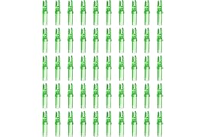 PATIKIL Archery Arrows Nocks, Nocks for Arrows Plastic, Green