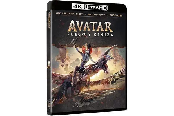 Avatar: Fuego y Ceniza (Avatar: Fire and Ash) (4K UHD + Blu-ray + Blu-ray Extras)