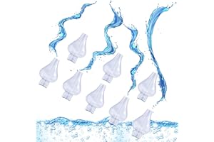 BIGDADDY Olive Nasali per Lavaggi Neonato - 8 Beccucci Morbidi in Silicone per Lavaggio Nasale Bambini - Ugelli Ricambio Siringhe Soluzione Fisiologica - Ricambi Tappini Siringa Sterilizzabili - Da 4 Mesi