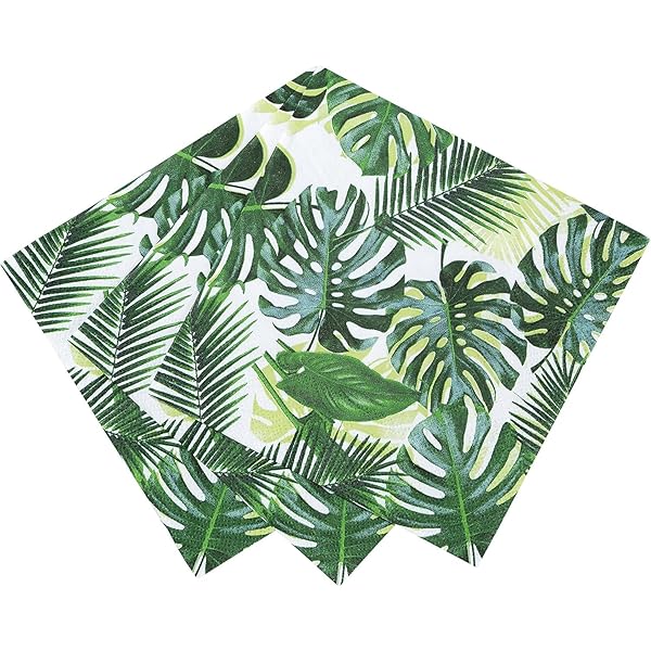 Papierservietten Mit Paradiesvogel-Motiv – 40 Stück, 25x25 Cm, Bunt, Für Party & Tischdeko