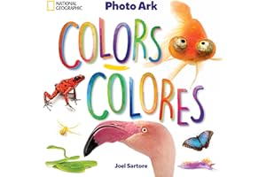 National Geographic Photo Ark Colors / Colores: Board Book: Bilingual English-Spanish