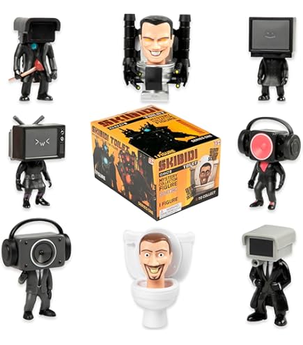 Xlwen Siren Head Toy,8 Pcs Siren Head Figurine,Figurines D'action D'horreur Modèle Poupée Décoration Collection Utilisé,Décorations De Gâteau,pour Garçons Enfants Cadeau(10-12CM