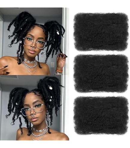 Outre Lot de 3 tresses à crochet X-PPression Twisted Up Springy Afro