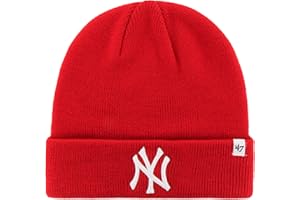 47 Berretto Kids Raised Basic Cuff Knit New York Yankees - Navy TG. One Size NYF - Navy One Size