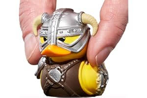 TUBBZ Mini Dovakhiin kolekcjonerska winylowa gumowa figurka kaczki – oficjalny produkt Skyrim – gry komputerowe i wideo