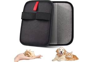 LUYANFX Gant Anti Poils Animaux Vetement, Gant pour Enlever Les Poils, Gants d'épilation électrostatiques, Enlève Poils Animaux Magique Réutilisable pour Canapé, Meubles, Tapis, Siège Auto (B)