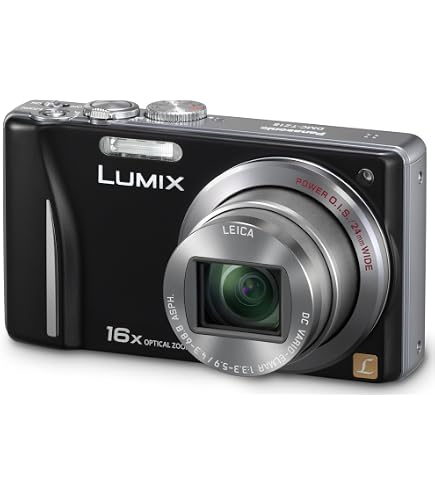 Panasonic Lumix DMC-TZ18EG-K Digital Camera 14 Megapixels 16x