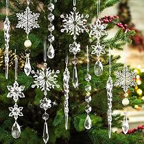 Catena di Luci LED a Batteria per Albero di Natale | Bianco Freddo - Filo Trasparente - Il