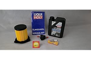 MOTOR FUN SPORTS Wartungs - Set Brixton BX 125 mit Öl, Zündkerze, Kraftstofffilter und Luftfilter
