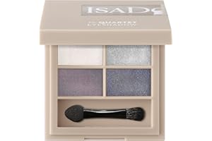 IsaDora Palette di ombretti Quartet – Eyeshadow Palette per trucco impeccabile – Vegano – Splendido set di trucco con quattro ombretti – 12 Crystal Mauve