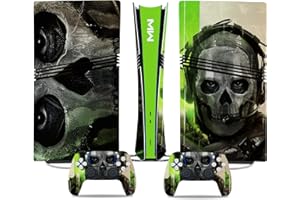 MaD Vision® Extra-haltbares Skin-Kit für PlayStation (PS5) Pro Disc und Pro Digital | Mattes Vinyl-Aufkleber-Set für Konsole + 2 Controller – für Call of Duty|COD Design