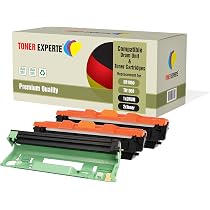 Lot De 3 Cartouches Toner TN-1050 + 1 Tambour DR-1050 Compatibles Brother HL-1112, MFC-1810, Etc. - 1000 Pages Par Toner