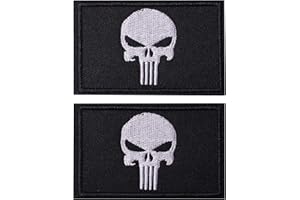 ‎J.CARP 2 Pieces Tactical Embroidery Patch Funny Military Patch Full Embroidered Appliques for Caps Bags Vests Military Uniforms