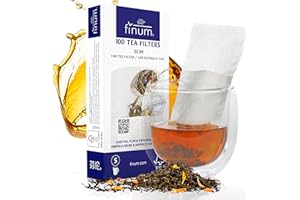 Finum Tea Filters Small English Green Herbal Hot Fix To Rim Of Pot/Kettle 100Pc