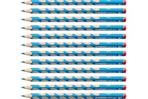 STABILO EASYcolors - Matita colorata Ergonomica - per Destrimani - Confezione da 12 - Blu Cielo