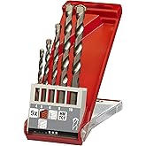 Kwb Concrete Drill Bit Set 5 Pieces 4-10 mm - 49038500