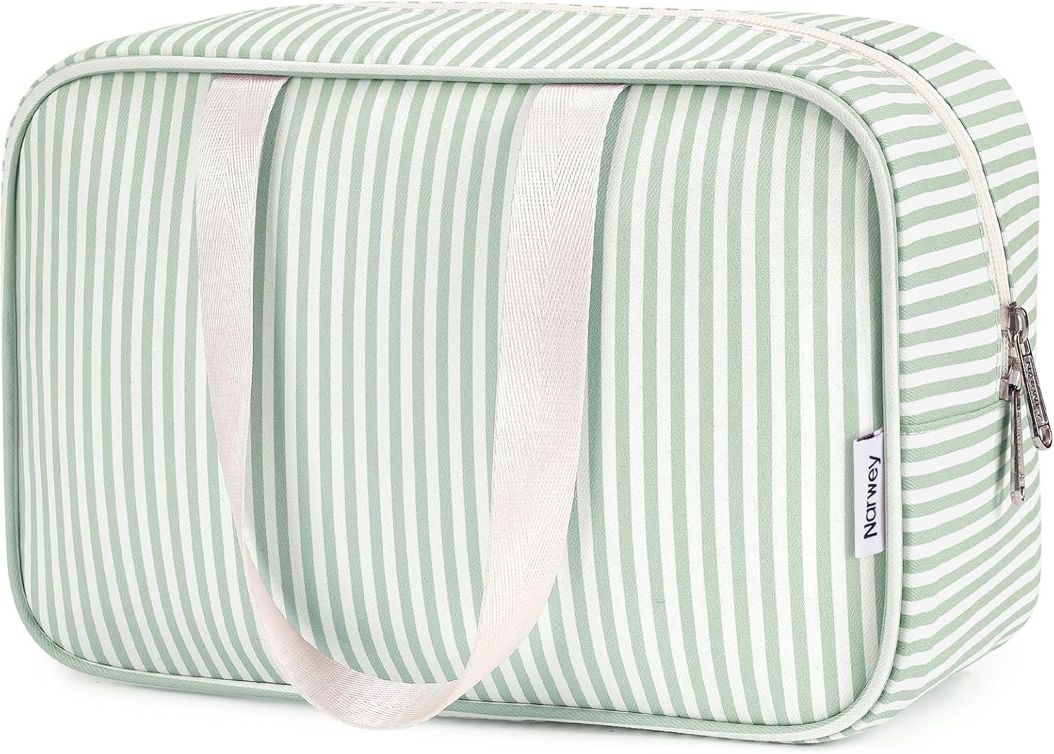 Narwey Toiletry Bag, Large Toiletry Bags for Women, Full Size Wash Bag Women, Large Makeup Bag with Handles, Portable Toiletries Bag for Travel, Make up Cosmetic Organizer for Essentials