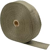Design Engineering Lav Kaya Teknolojili Titanyum Egzoz Isı Sargısı - 2" x 100" - Egzoz Boruları i&ccedil;in Isı Sargısı, Esnek Egzoz