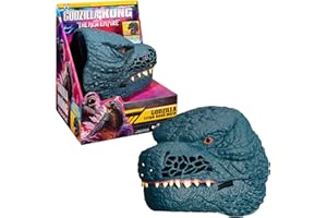 MONSTERVERSE Giochi Preziosi Godzilla Per Kong Il Nuovo Impero - Godzilla Maschera Role Play Interattiva Con Dettagli Realistici E Suoni Di Battaglia Del Personaggio, Per Bambini A partire Dai 4 Anni