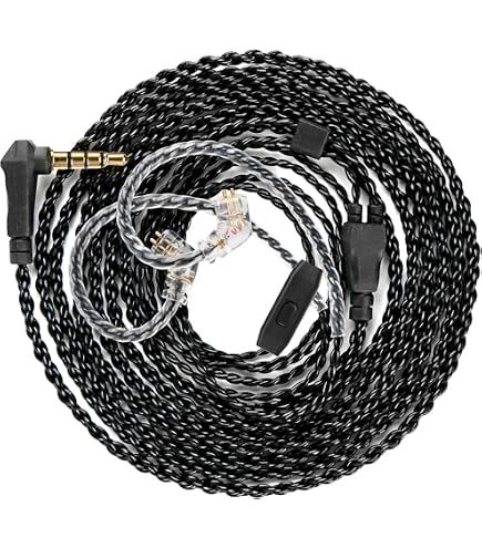 Linsoul Tripowin Amber Câble HiFi sans oxygen OFC 32 AWG avec Linsoul Tripowin Amber Câble HiFi sans oxygen OFC 32 AWG avec