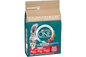 Purina ONE Bifensis Crocchette Gatto Sterilizzato Manzo, Sacco da 2,8kg