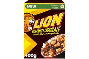 Nestlé Lion Caramel Chocolate Breakfast Cereal Pack 400g