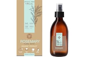 TRADICITY ORGANIC FARM Limpiador Facial Romero: Acne, Puntos Negros, Astringente. Tonico Anti-edad Natural: Piel Sensible, Piel Grasa y Piel Madura. Limpieza Profesional - 250 ml