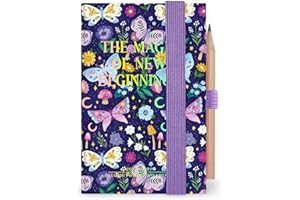 Legami - Agenda photo double quotidien Mini 2026, Butterfly, 12 mois, carnet d'adresses et crayon inclus, avec élastique, journal de janvier 2026 à décembre 2026, en papier FSC certifié, 7x10 cm