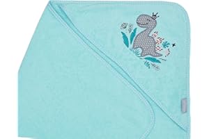 ‎SEI DESIGN sei Design Your Organic Hooded Towel Made from 100% Organic Cotton for Babies, Hooded Bath Towel, Hooded Towel for Newborns from 0+ Months to 5 Years