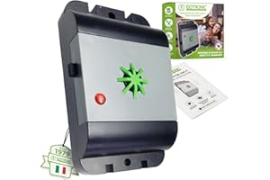 ISOTRONIC repellente per topi/ratti con ultrasuoni, vincitore del test repellente elettronico per casa, cantina, giardino, respinge topi e ratti senza prodotti chimici e trappola per topi (1) (1)