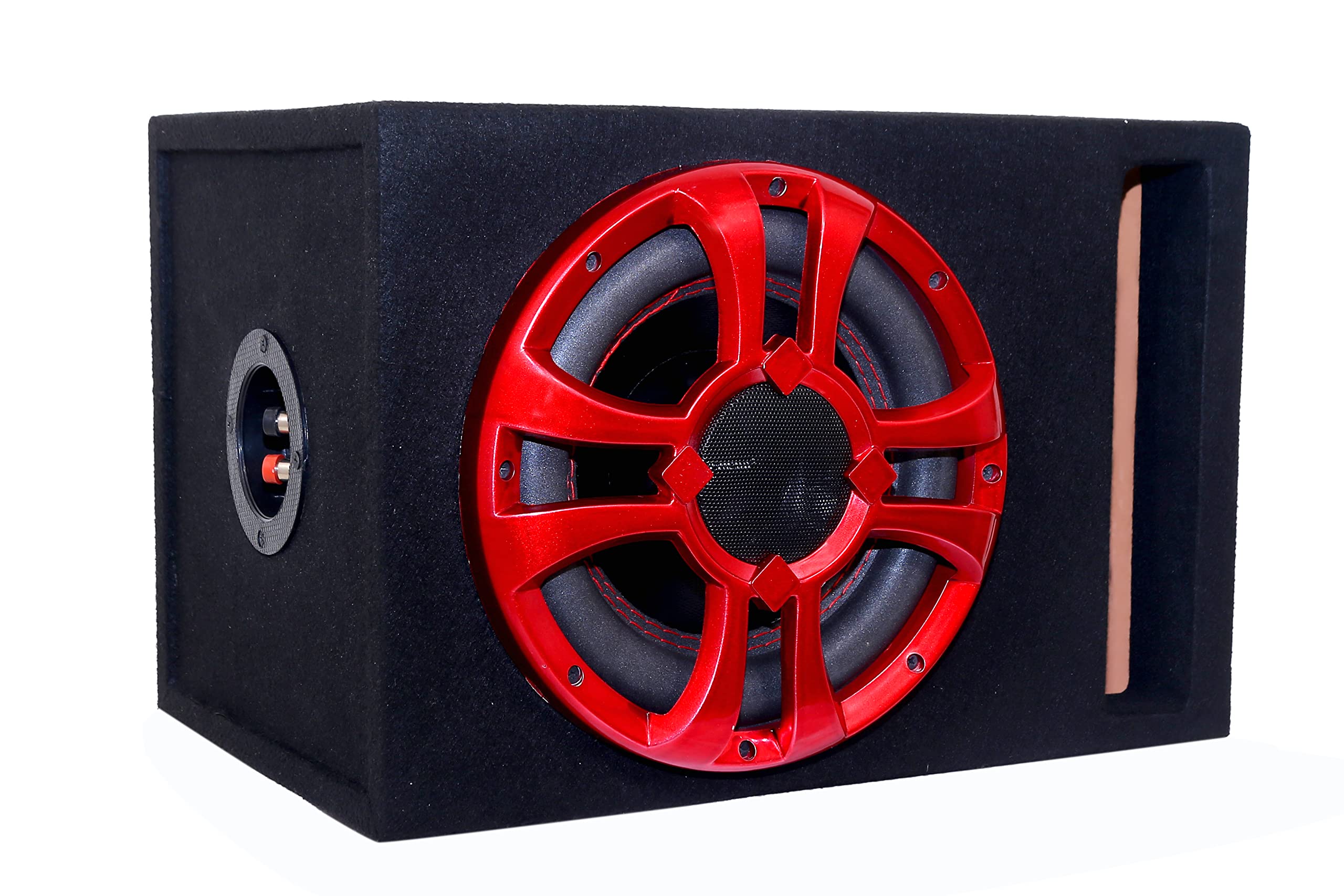 FREDO 10 inch 825W Peak Loaded Subwoofer Enclosure - Front Slotted