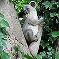 Darthome Ltd Tree Hanging Koala On Branch Animal Garden Ornament Statue Sculpture Decoration