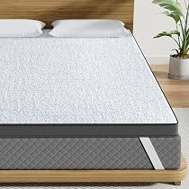Surmatelas Mémoire De Forme 7,5 Cm Bambou - Anti Acariens Et Rafraîchissant - Housse Lavable - 140x190 Cm