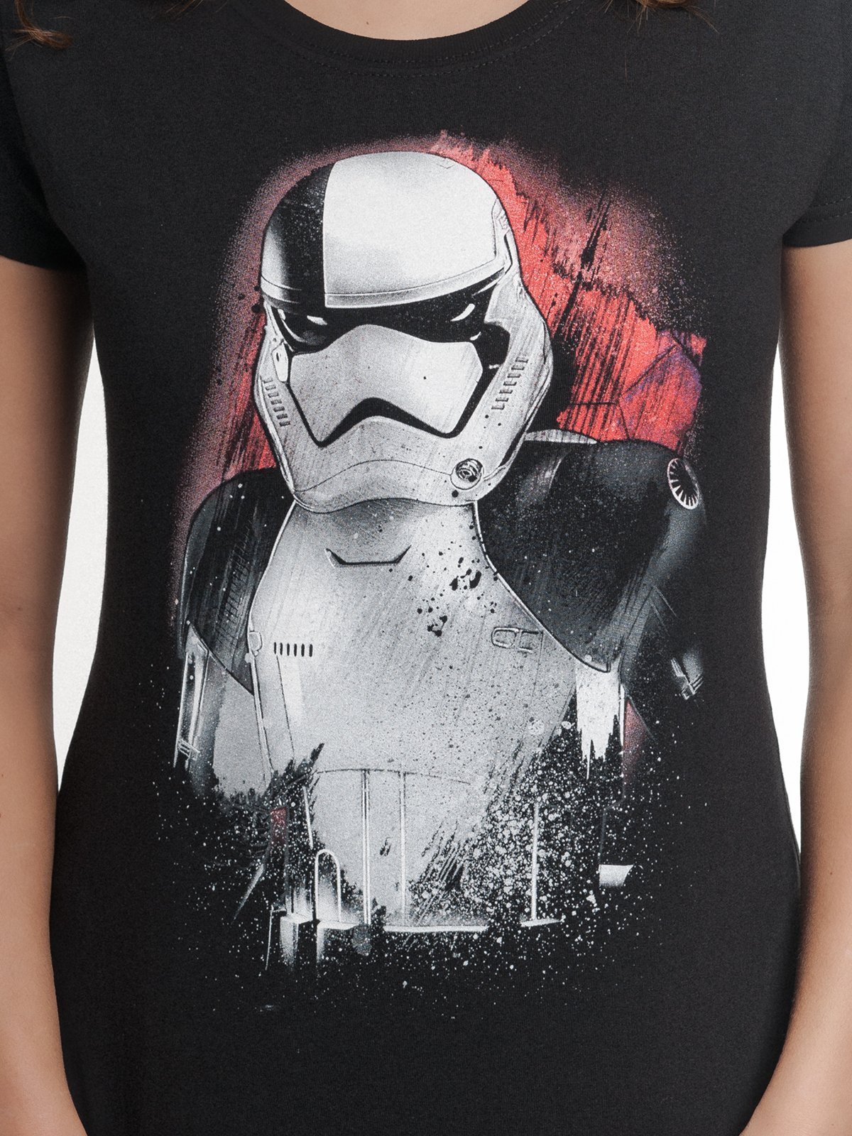 Star-Wars-Episode-8-Die-letzten-Jedi-Trooper-T-Shirt-schwarz-XL