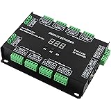 32 Channel 96A RGBW DMX 512 LED Decoder Controller DMX Dimmer DC5-24V RGBW RGB LED light 8 Bit/16 Bit