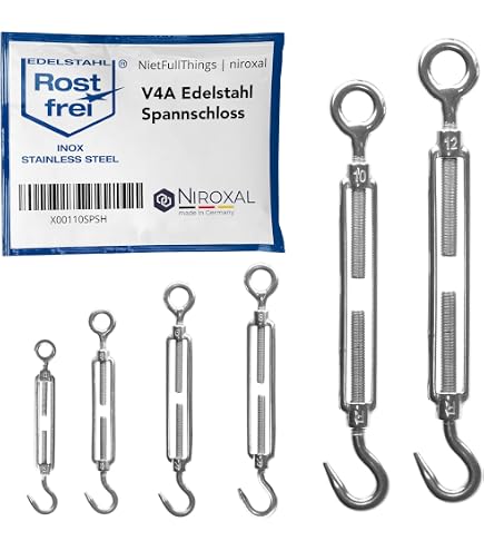 Haken En Ogen Spanners Spanslot Van Roestvrij Staal Kabelklemmen Verstelbaar M8 Voor De Tuin Verstelbare Draadspanner Haken