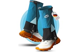 ‎ALPENWERT Alpenwert Gamaschen Wasserdicht [Deutsches Start-Up] geschützt beim Wandern, Jagd, Schnee, Winter, Regen Gaiters Regenstulpen für Herren und Damen