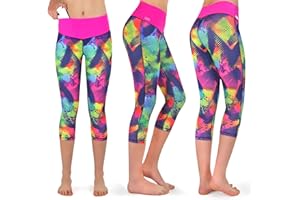 Formbelt® Leggings Sportivi da Donna a Tre Quarti con Marsupio per Cellulare Pantaloni da Corsa Fitness Sport Fuseaux Colorati