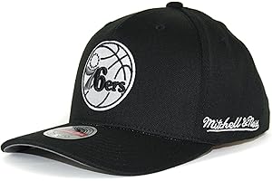 Mitchell & Ness Curved Snapback - Eazy B&W, L.A. Lakers