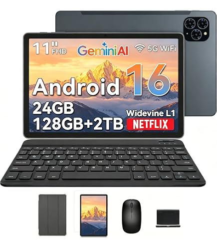 Blackview Tab 9 WiFi Tablet 11 Inch, Android 14 Tablet with 18GB