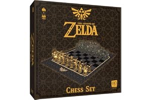 USAopoly The Legend of Zelda Collector's Chess Set – Strategispel – För Zelda-Fans – 2 Spelare