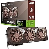 ASUS GeForce RTX 5080 16GB GDDR7 Noctua OC Edition oyun grafik kartı (Nvidia RTX5080, NVIDIA Blackwell, DLSS 4, PCIe 5.0, 2X 