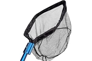 POND H2O PondH2o Heavy Duty Pond Net 40cm Head Size With 3 Metre Telescopic Pole Built To Last For All Water Garden Jobs, Designed for Pond Professionals Koi Fish or Debris Skimming Net