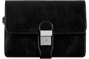 Time Resistance Leather Clutch for Men - Organizer Bag for Men - Wrist Bag - Handbag for Men