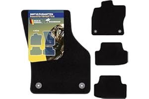 MAT10 – Auto-Fußmatten passend für VW Golf 7 ( BJ 11/2012-12/2020, Typ AU) & Golf 8 (ab BJ 01/2020, Typ CD) aus Dilour (Nadelfilz) | Automatten-Set, 4-teilig | Made in Germany, Erstausrüsterqualität