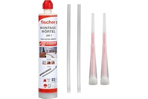 Fischerwerke Hochleistungsmörtel FIS V 300, Epoxidharz, Paste, Klebstoff, transparent, Metallverarbeitung, 1 Stück