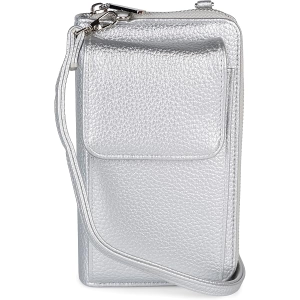 FANDARE Donna Borse A Spalla Da Donna Quadrato Borse A Tracolla PU Pelle Borsa Mano Elegante Borsa A Spalla Telefono Pochette Borsello Borsa Viaggio Sling Crossbody Bag Borse Messenger Bianco - 4